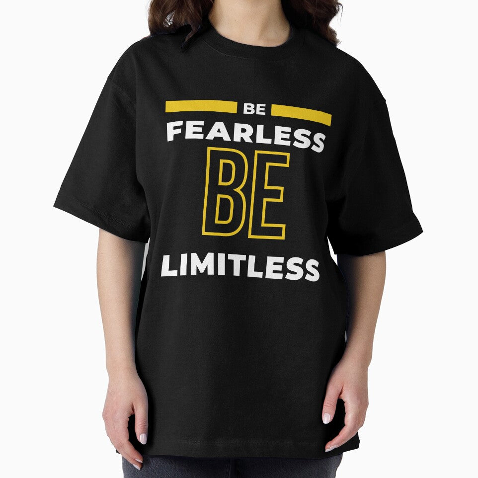 Be Fearless, Be Limitless, inspirational qoute by Teeglamour ⭐⭐⭐⭐⭐