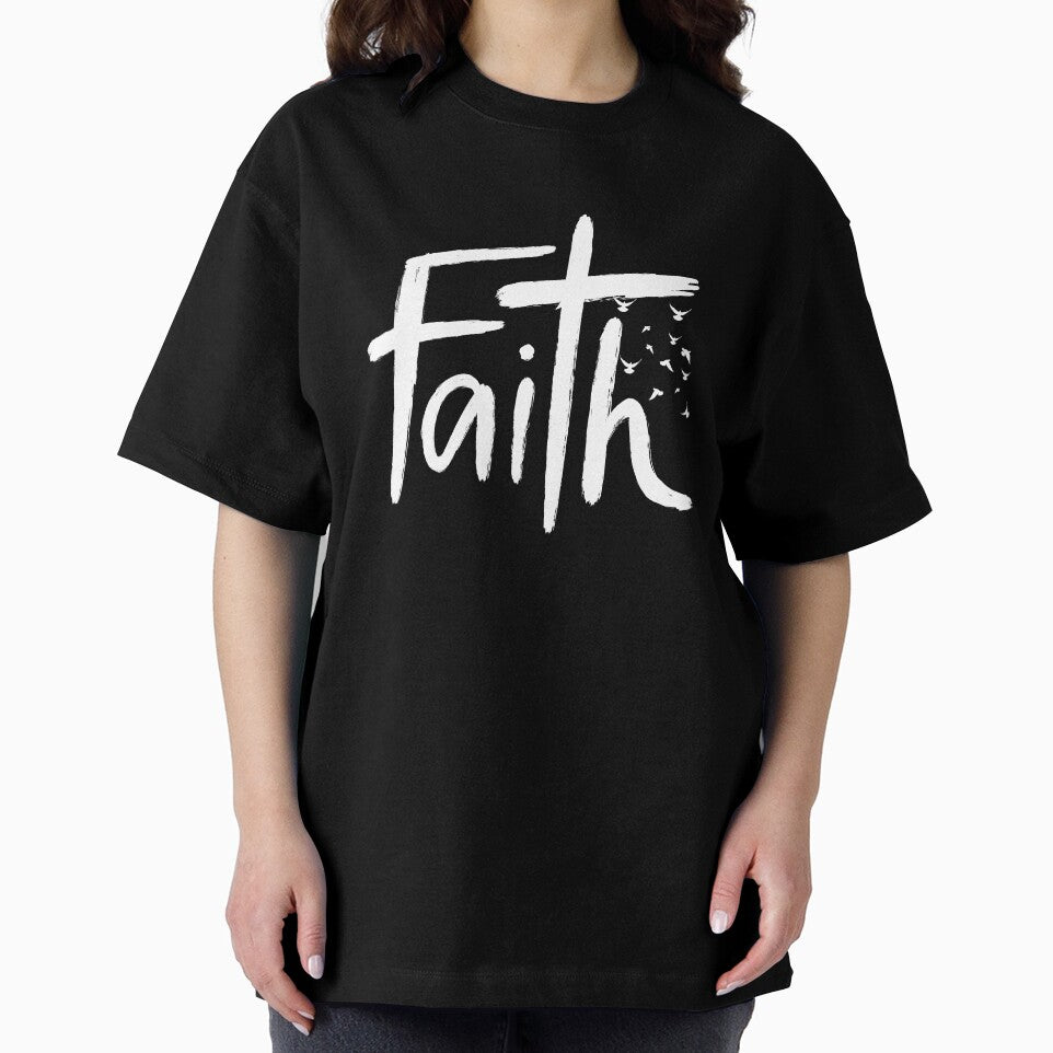 Faith-dove-Christian t shirt by Faithandpattern