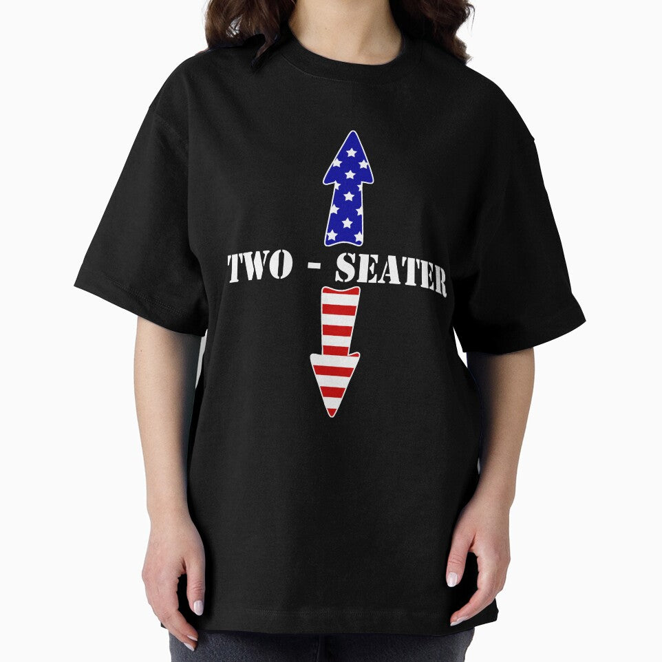 Two Seater Two-Seater USA Flag by theshirtinator