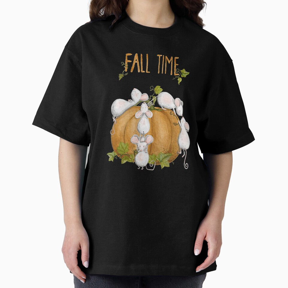 Fall Time Hello Pumpkin Autumn watercolor classic by Anya Illustration Studio