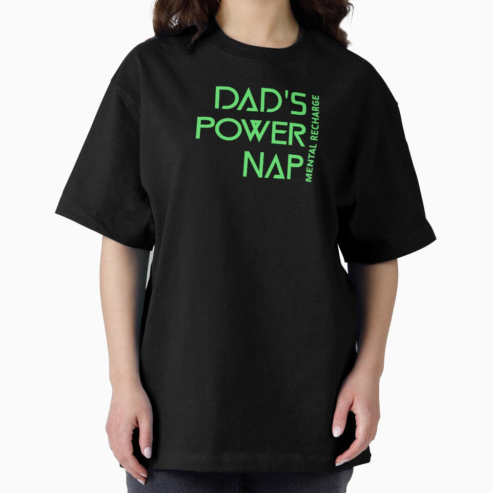 Dad's Power Nap Mental Recharge Dad Mental Health by TeeRadiance
