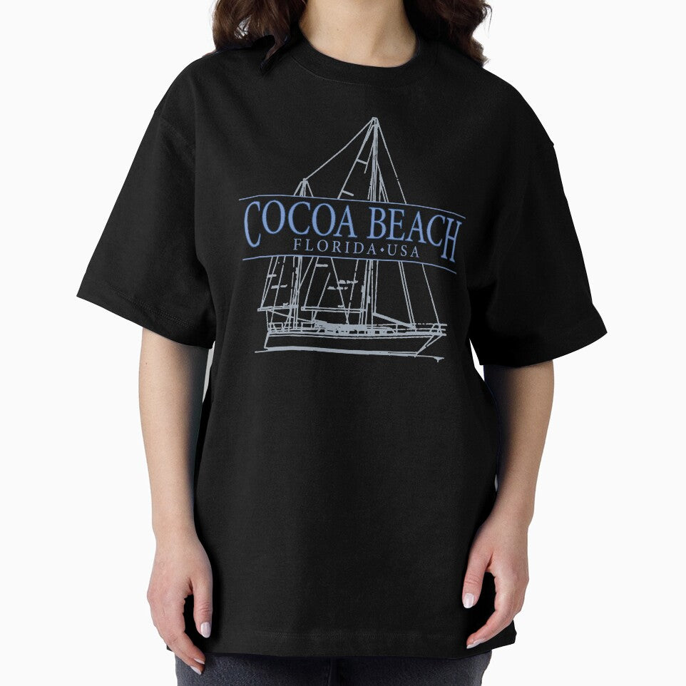 Cocoa Beach Florida Sailing Design by Futurebeachbum