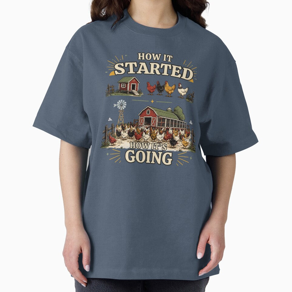 How It Started How It's Going Chicken Lover by DesignsForThee