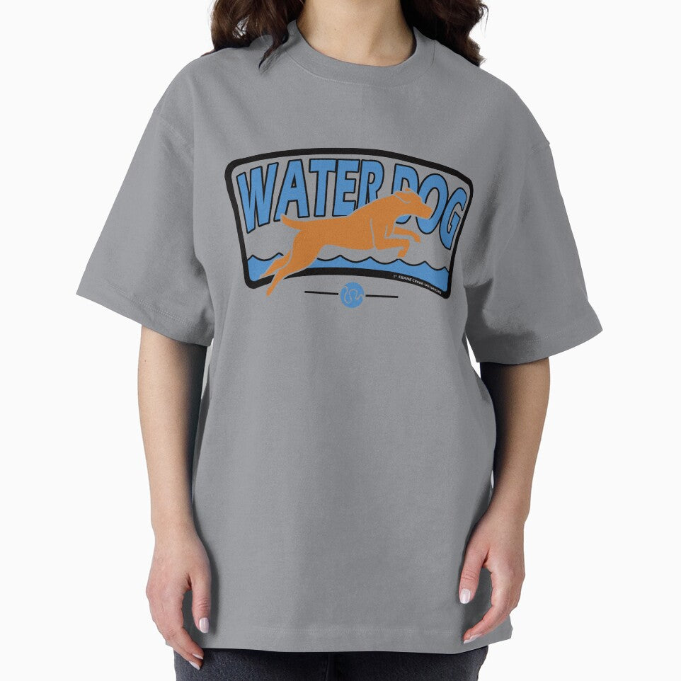 Vizsla, Water Dog with Black Border by CraneCreek