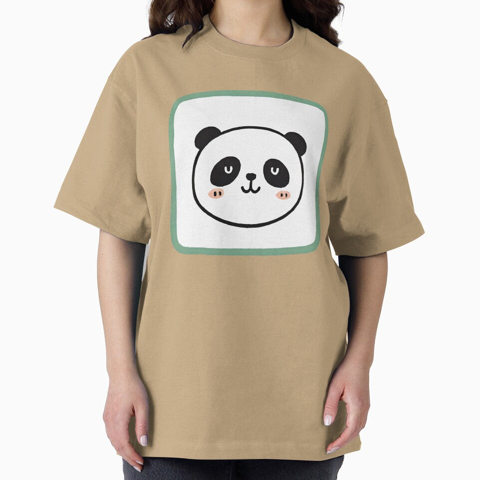 Panda head minimalist graphic icon by ArtEllary