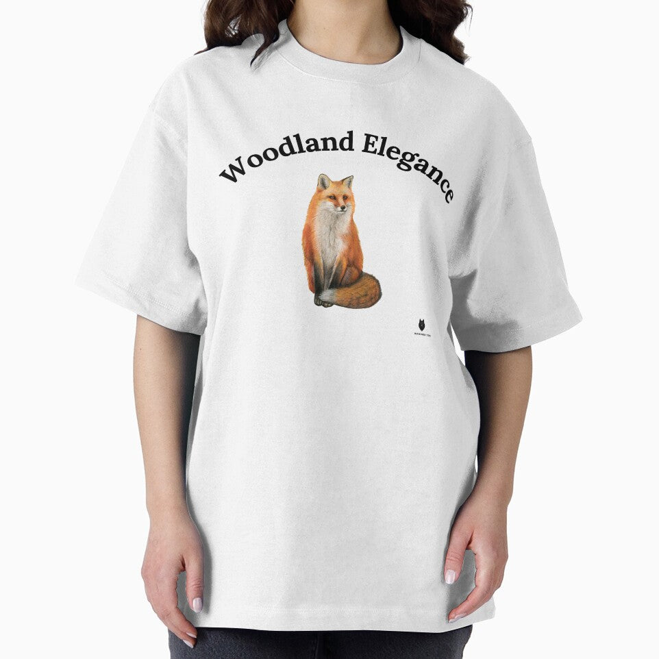 Woodland Elegance | Red Fox Illustration by Bwolf1956