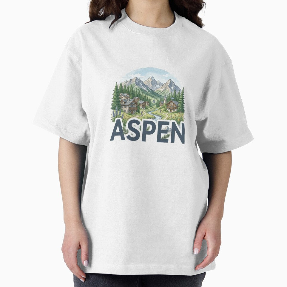 Aspen Mountain Resort Sticker by Imaginarium of Chaos falcon88