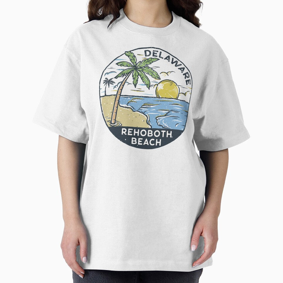 Rehoboth Beach Delaware Vintage by KrisSidDesigns