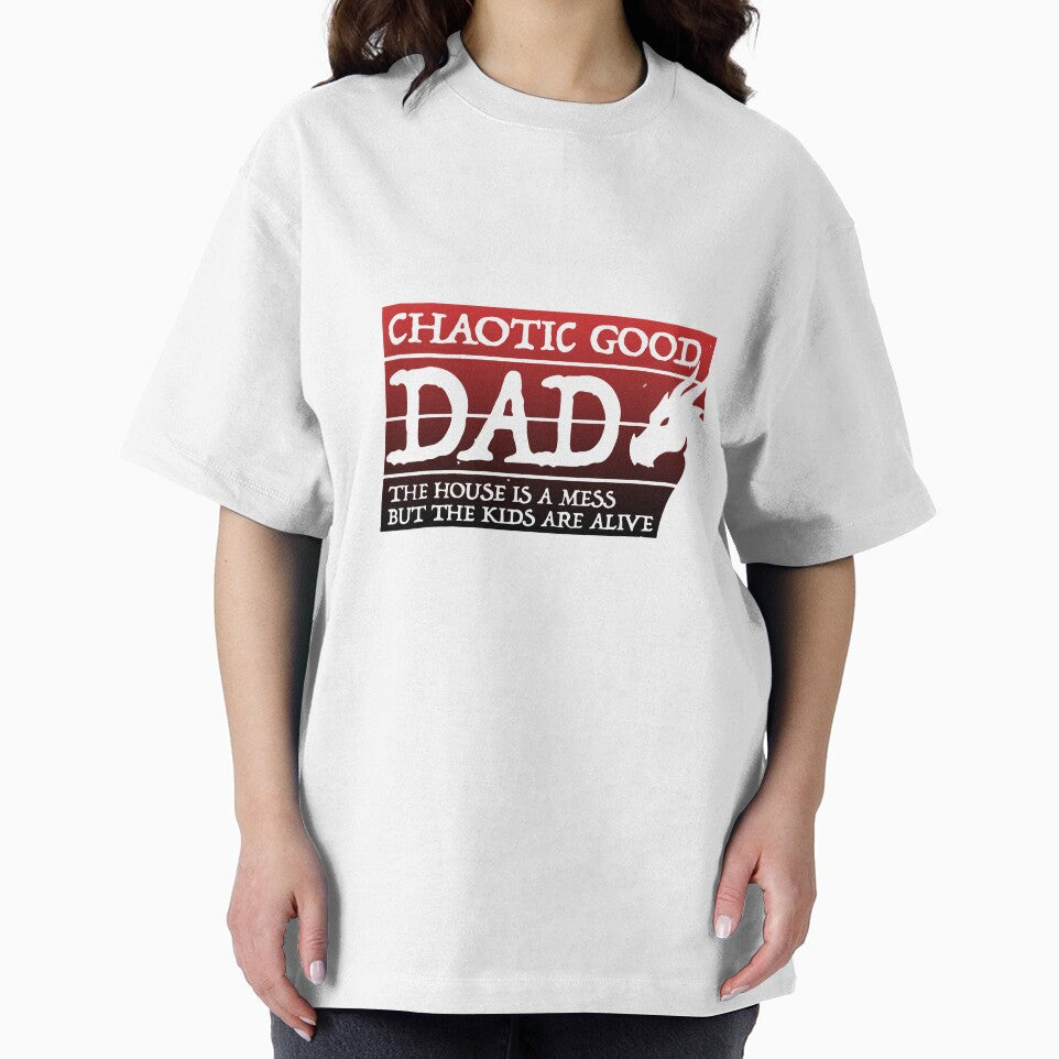 Chaotic Good Dad Funny Fatherhood Parenting Humor by ChuyenSuperx