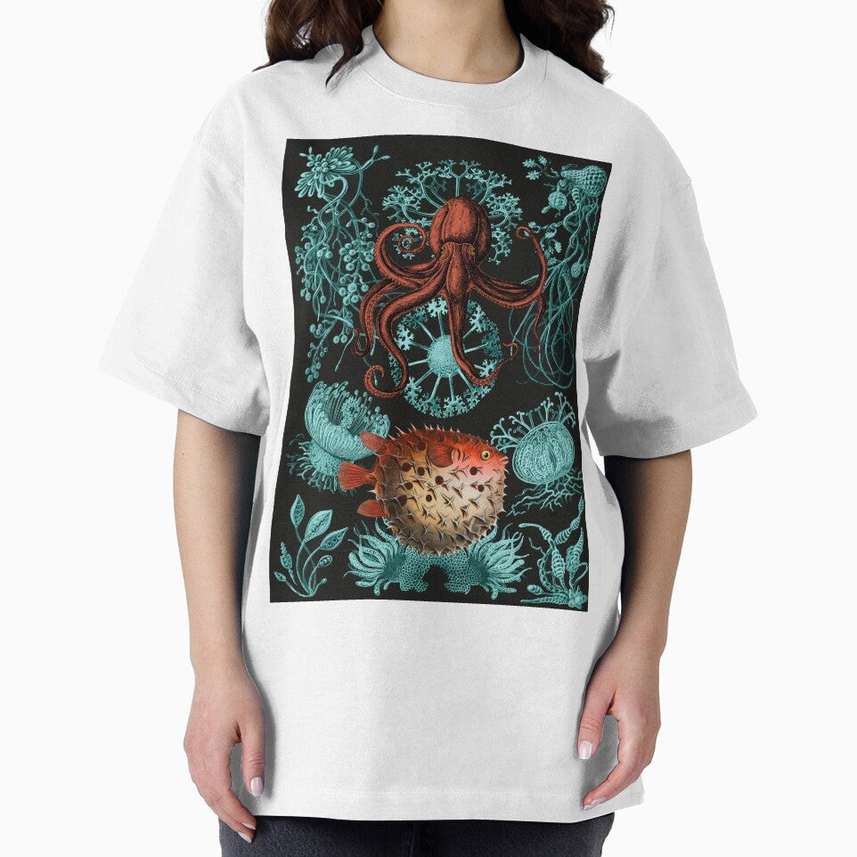 Octopus & Pufferfish by AntiquusForma