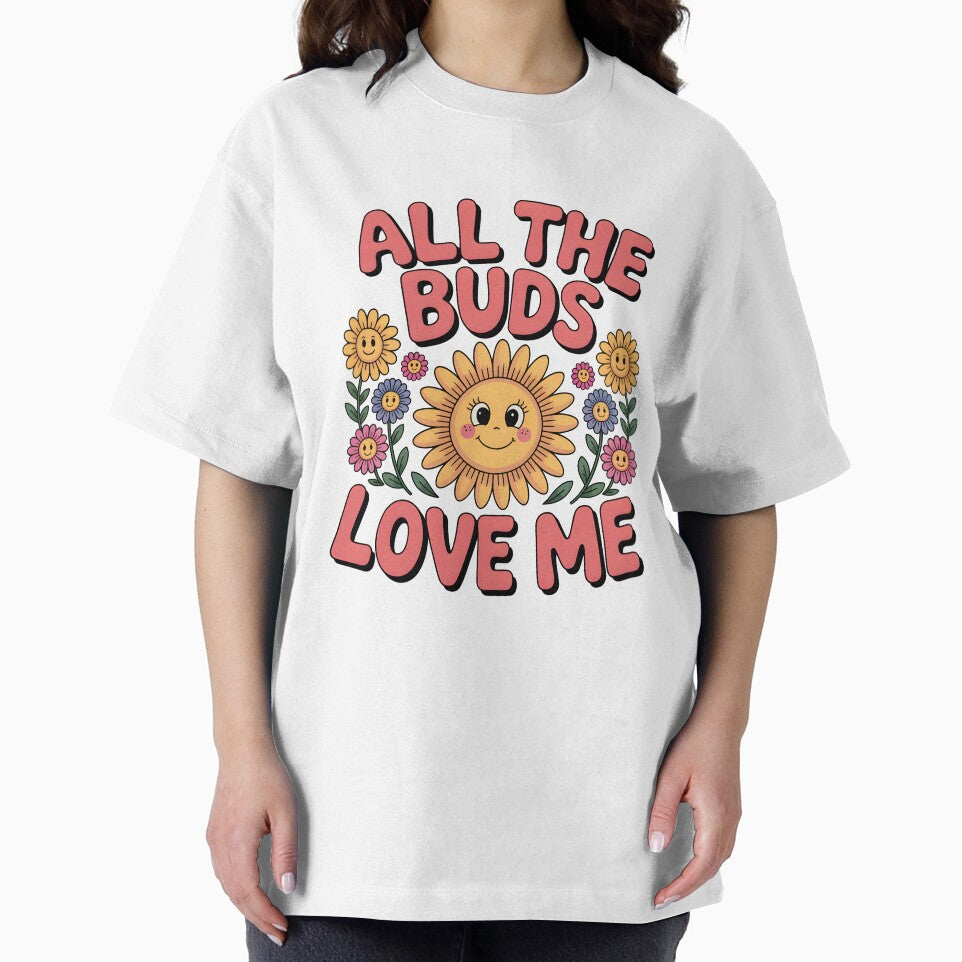 All the Buds Love Me – Cute Spring Design by Jollys-ArtShop