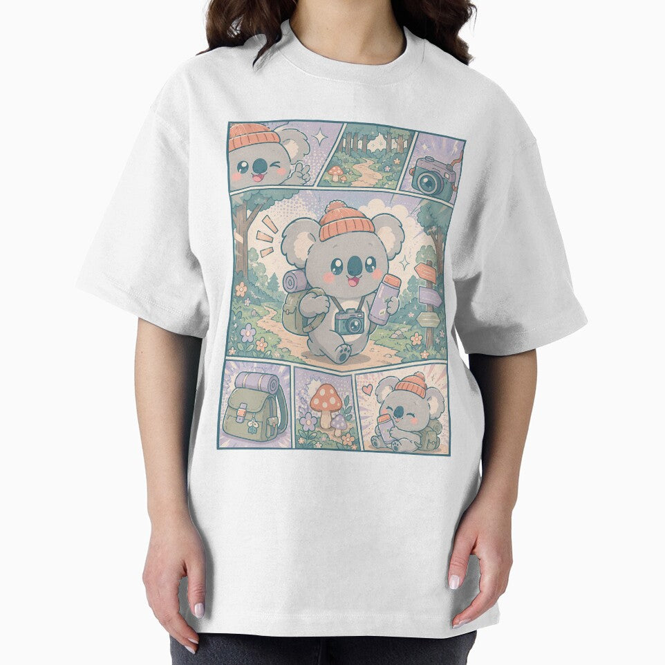 Kawaii Cozy Forest Koala Comic Panel by Magmashup