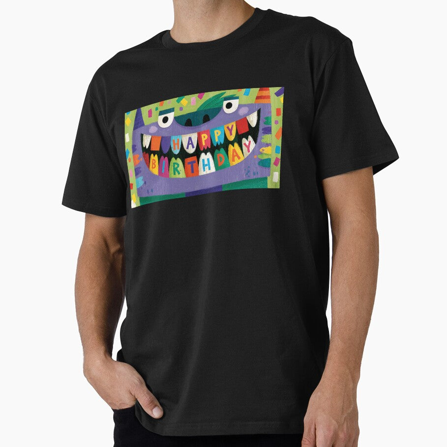 Happy Birthday Funny Monster For Kids by sheprint