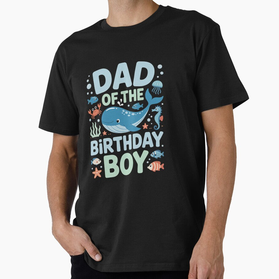 Dad of the Birthday Boy Oneder The Sea Bday Ocean by fferomananul