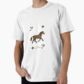 Sable champagne horse playing card by HarpsZoology