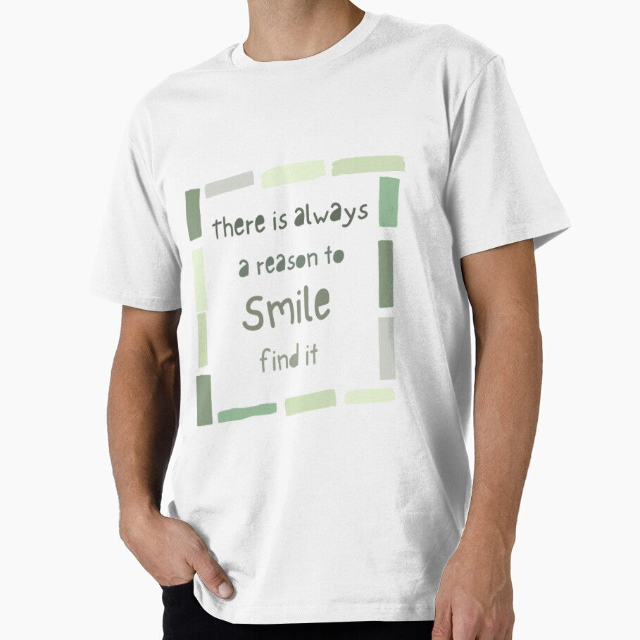 There is always a reason to smile find it  , inspirational life quote(color palate) by Sanaura