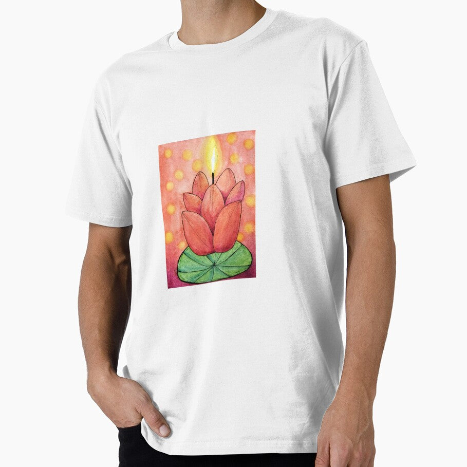Lotus shaped candle by Paintedhues
