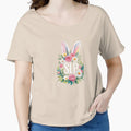 Cute Easter Egg SLP Bunny Lover Easter Day by FaithAbbott