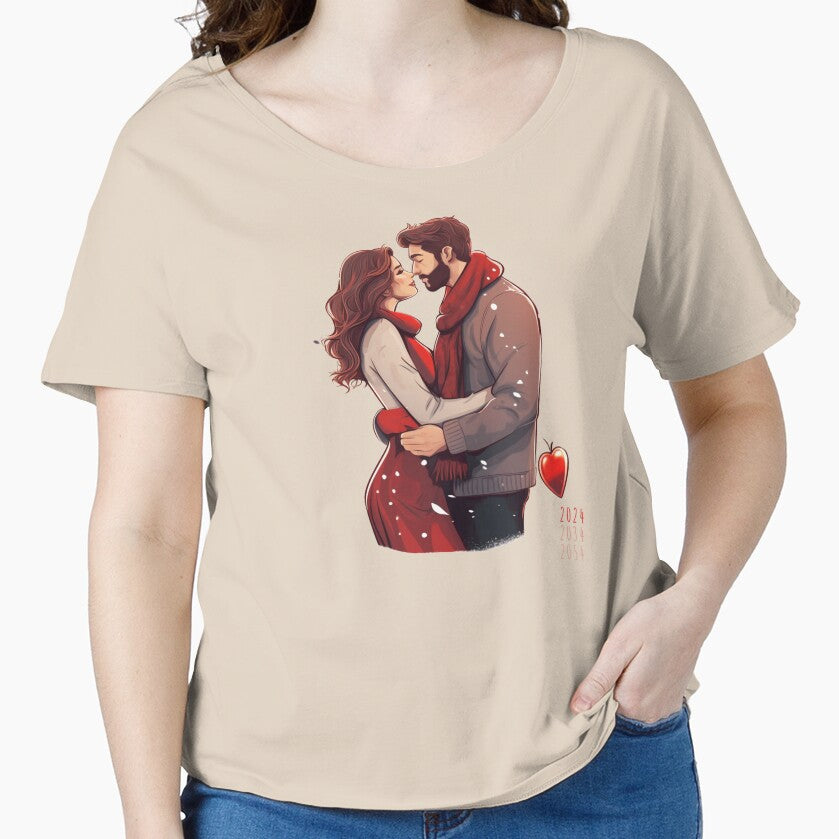 Christmas Surprise " The Falling Snow Witnesses Our Love " Gift by WeekendSurprise