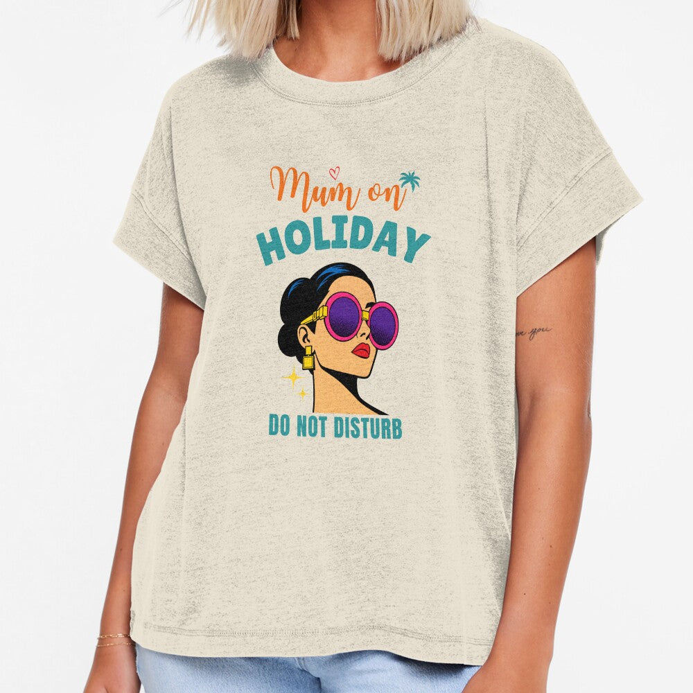 Mum on Holiday Do Not Disturb Funny Tropical Summer Beach Design by MadeByMira