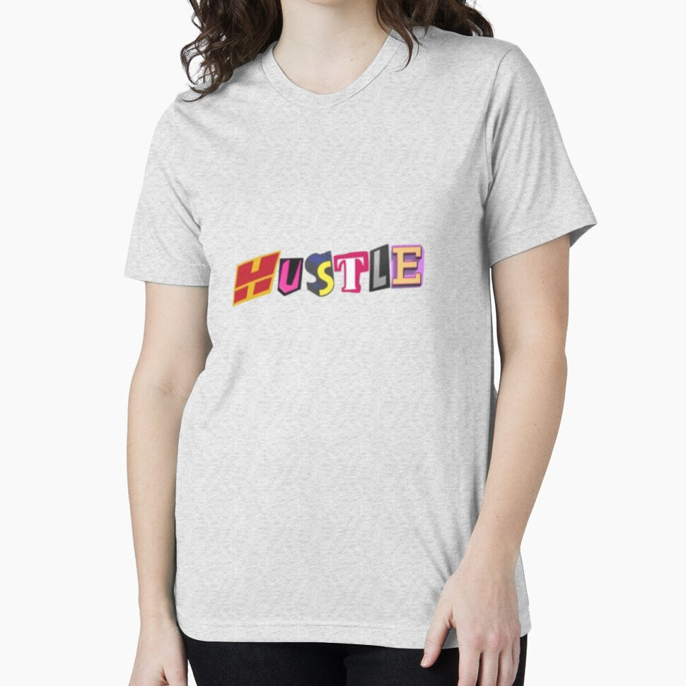 Hustle Colorful Ransom Letter by RokenrolTEXT